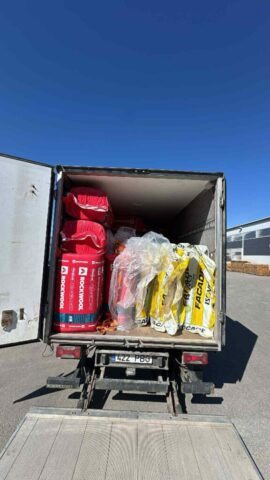 ehitusmaterjali transport, ehitusjäätmete vedu